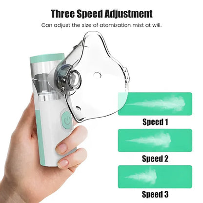 Mini Mesh Nebulizer Portable Handheld & Effective.