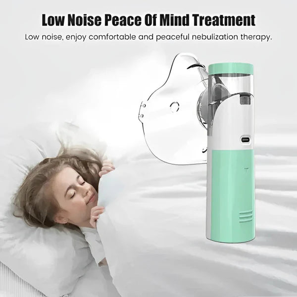 Mini Mesh Nebulizer Portable Handheld & Effective.